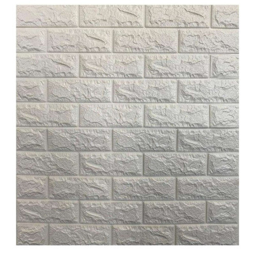 دیوارپوش مدل فومی پشت چسب دار طرح آجر کد P11